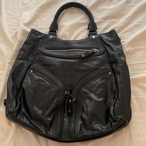 Cole Haan black leather purse